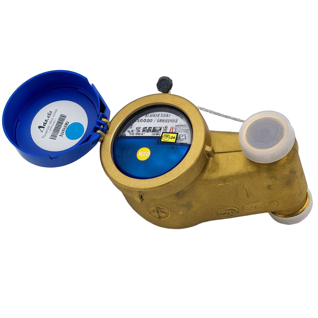 Hauswasser-Mehrstrahl-Nassläuferzähler Q3:4,0 1" 105mm - geeicht 2025