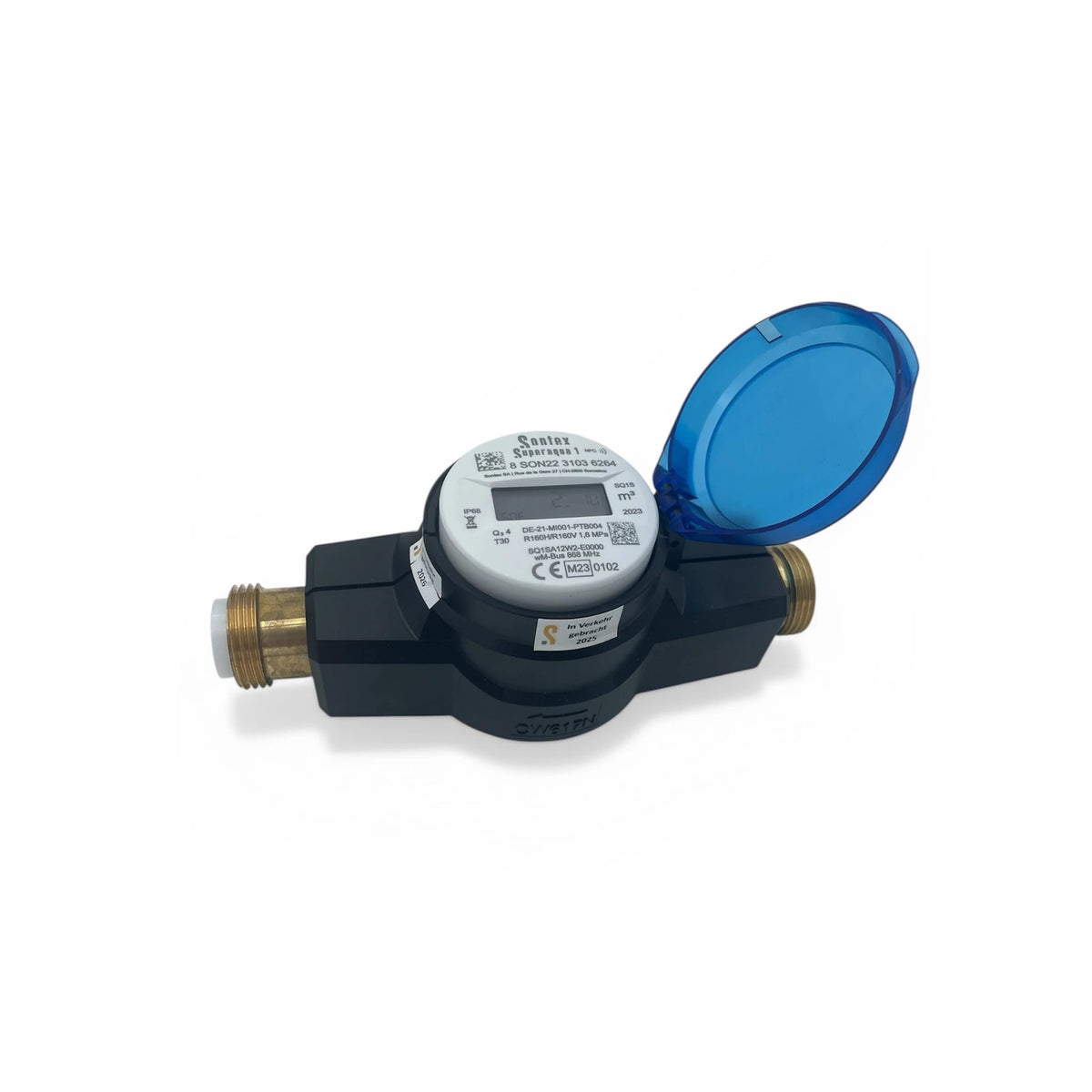 Aufputz-Kaltwasserzähler Superaqua 190mm OMS