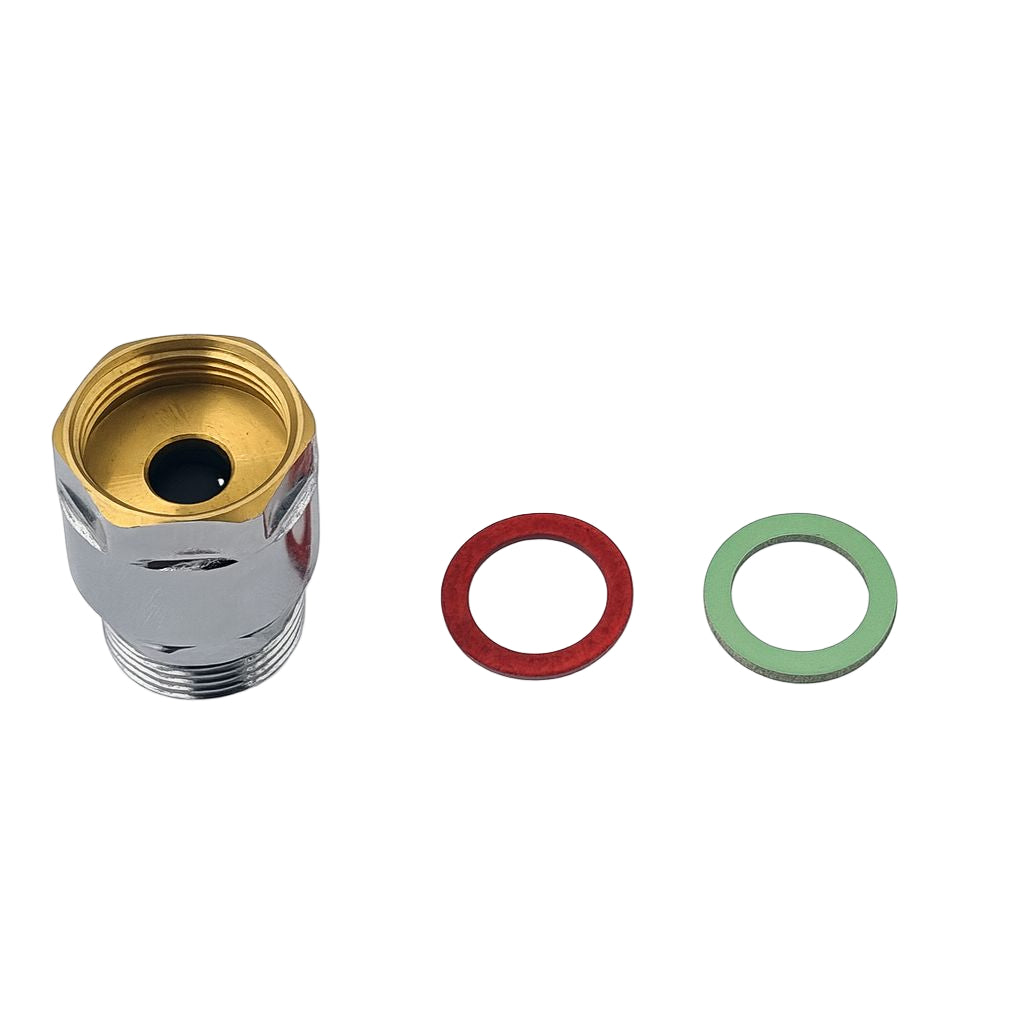 Rohrbelüfter Bauform C DN20 3/4" verchromt DVGW