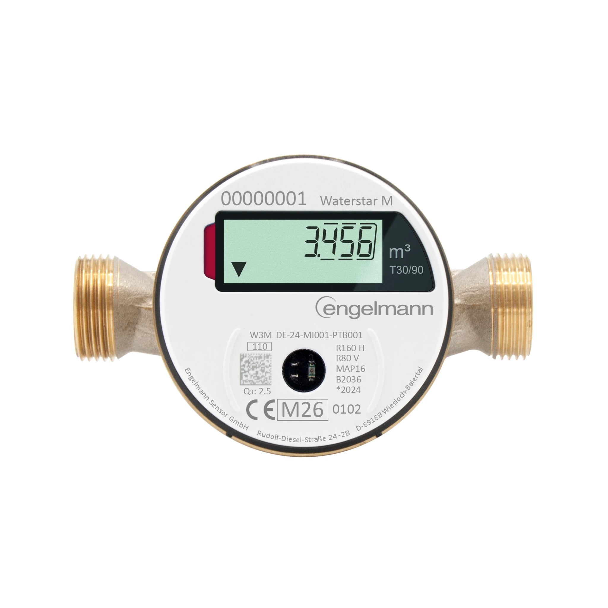 Aufputz-Wasserzähler Engelmann WaterStar M – verschiedene Ausführungen
