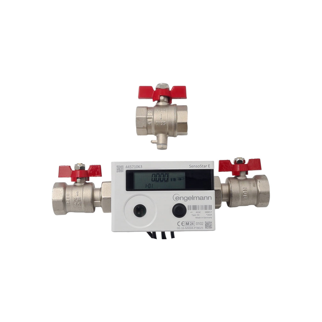 Wärmezähler Engelmann Sensostar E + Einbausatz Bongas - geeicht 2025